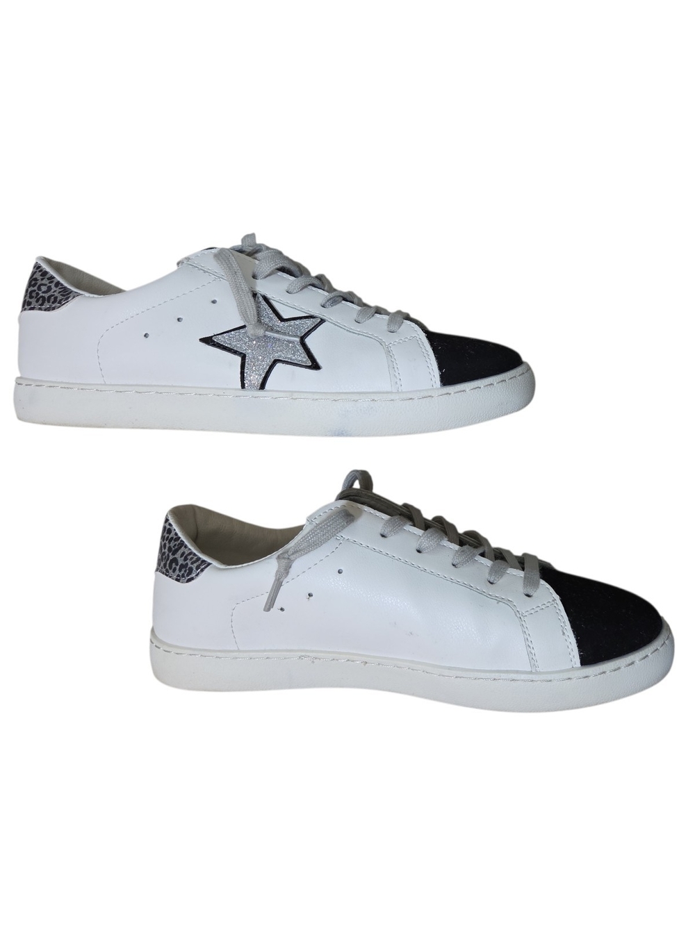 Vintage Havana Bianca White Sneakers Size 9 - Picture 6 of 10